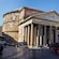 Fachada del Panteón en Roma, Italia